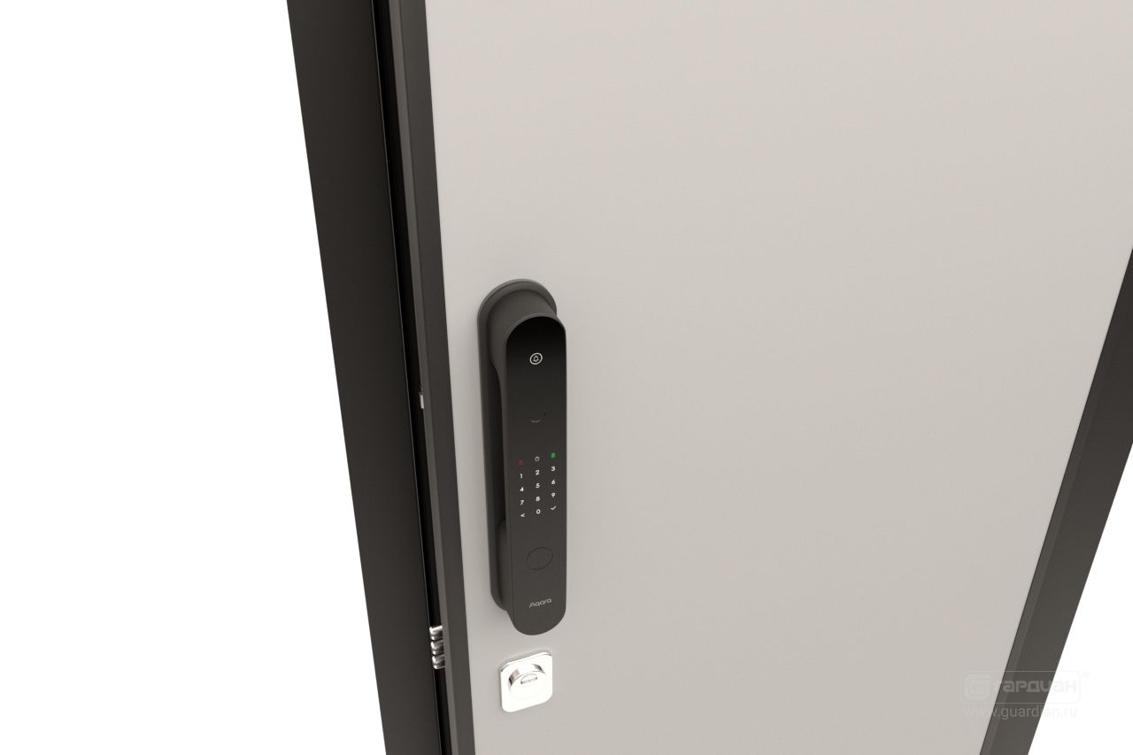 Стальная дверь Smart 70 Гардиан® – Биометрический замок Aqara D100