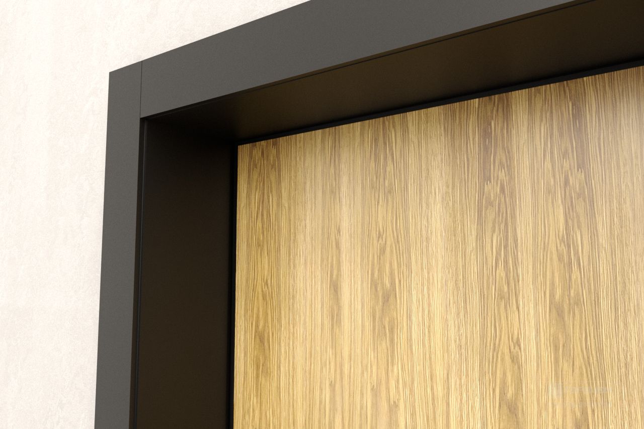 Стальная дверь Experience 70 Гардиан® – Декоративный наличник и доборный брус