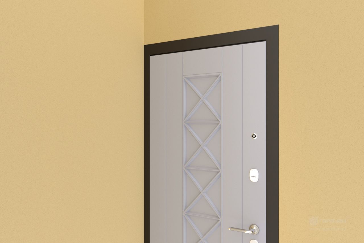 Стальная дверь ДС 7 Гардиан® – Установка смешанным способом