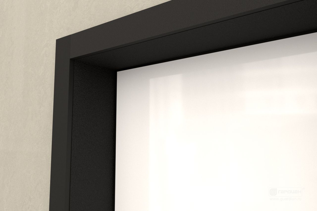 Стальная дверь Smart 90 Гардиан® – Декоративный наличник и доборный брус