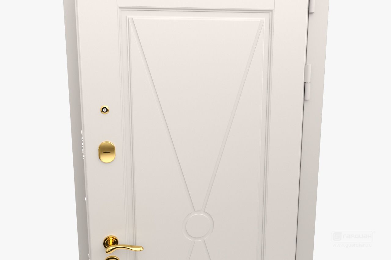 Стальная дверь Simple 90 Гардиан® – Глазок широкого угла обзора