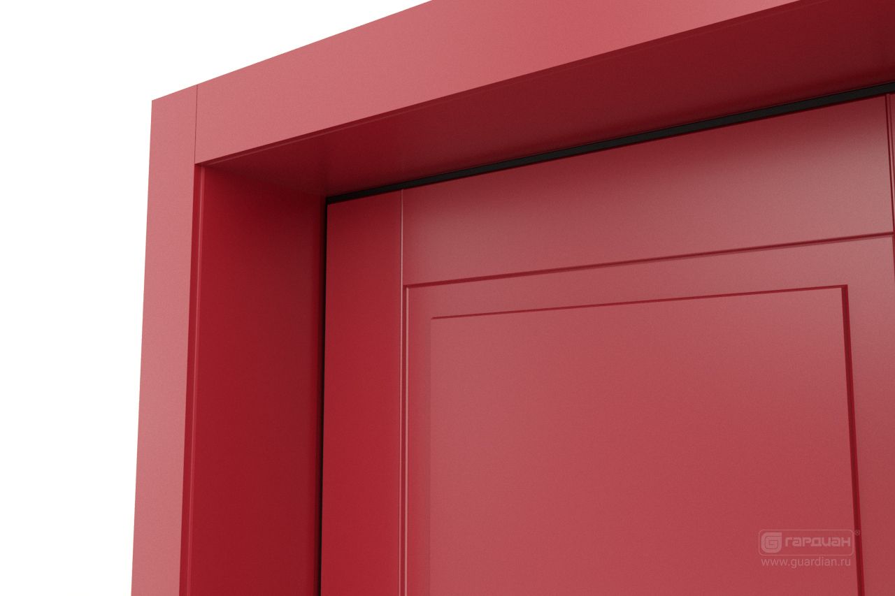Стальная дверь ДС 2 Гардиан® – Декоративный наличник и доборный брус