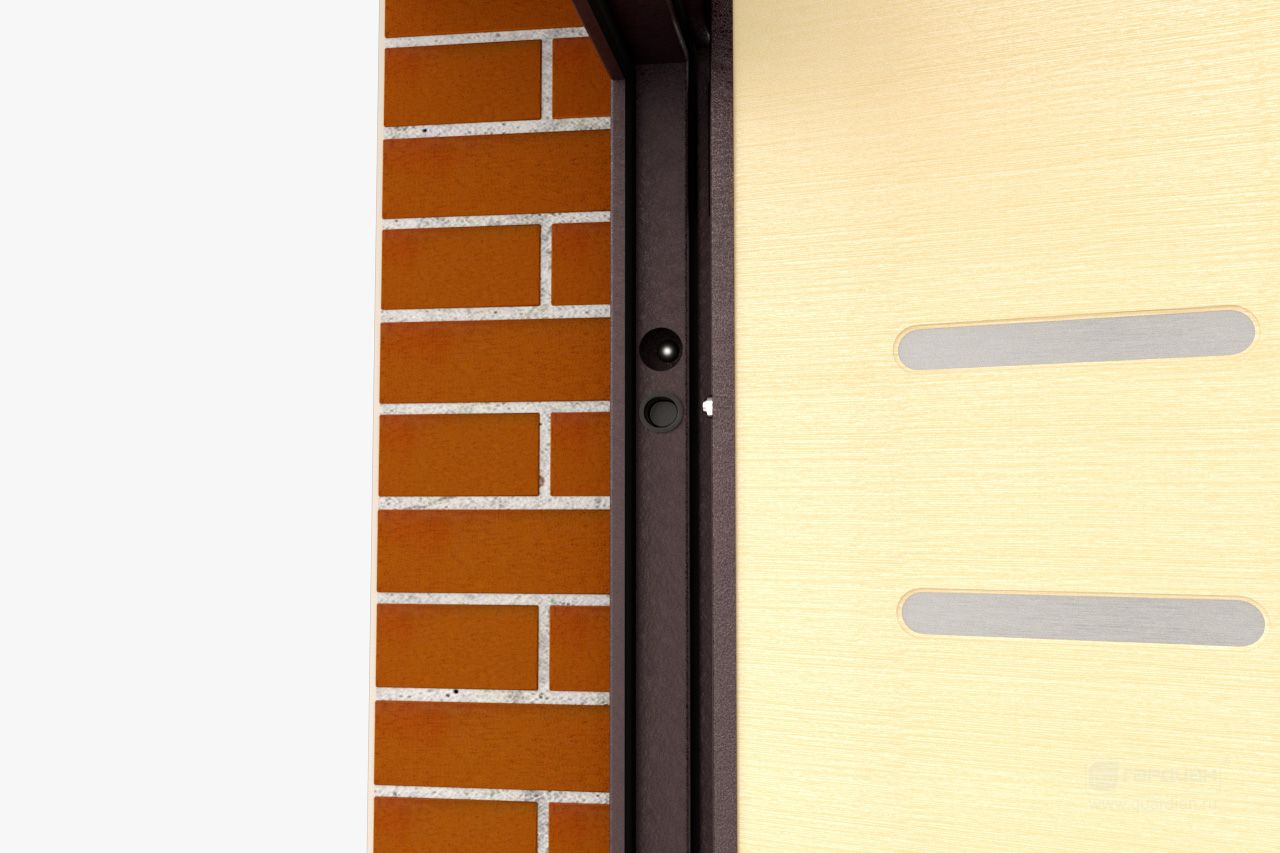 Стальная дверь ДС 3 двустворчатая Гардиан® – Монтаж через дверную коробку