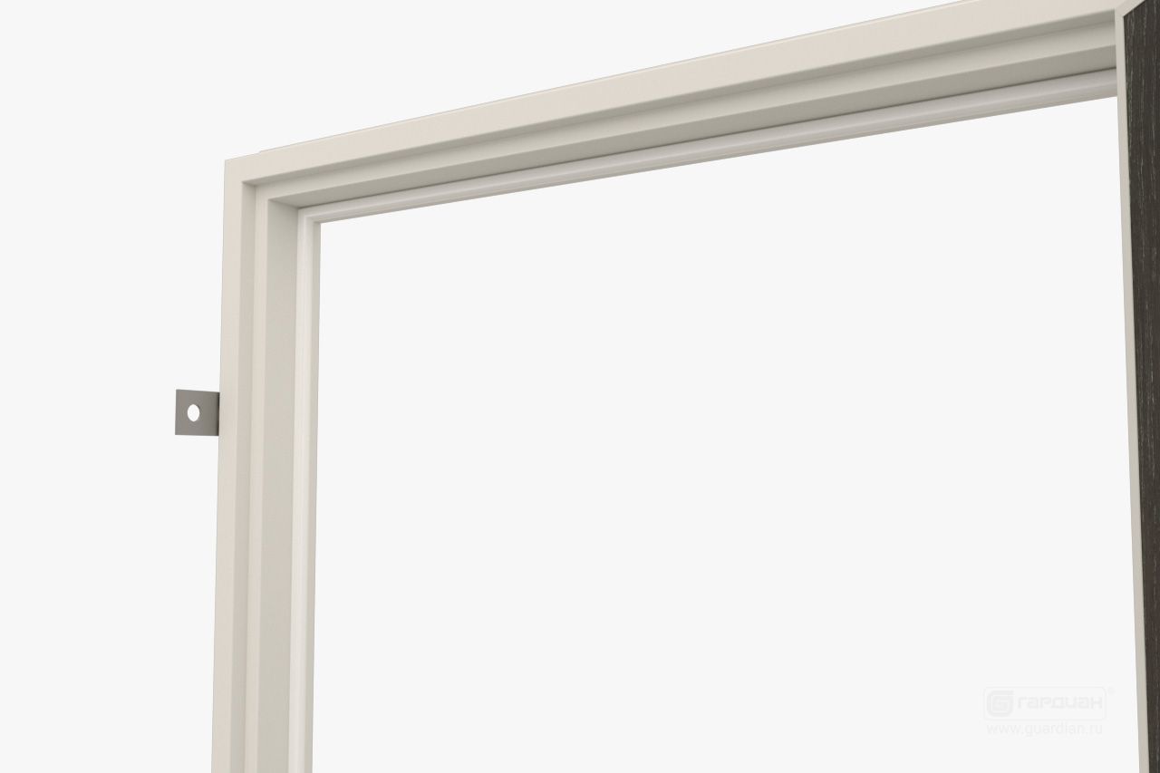 Стальная дверь ДС 7 Гардиан® – Белый уплотнитель