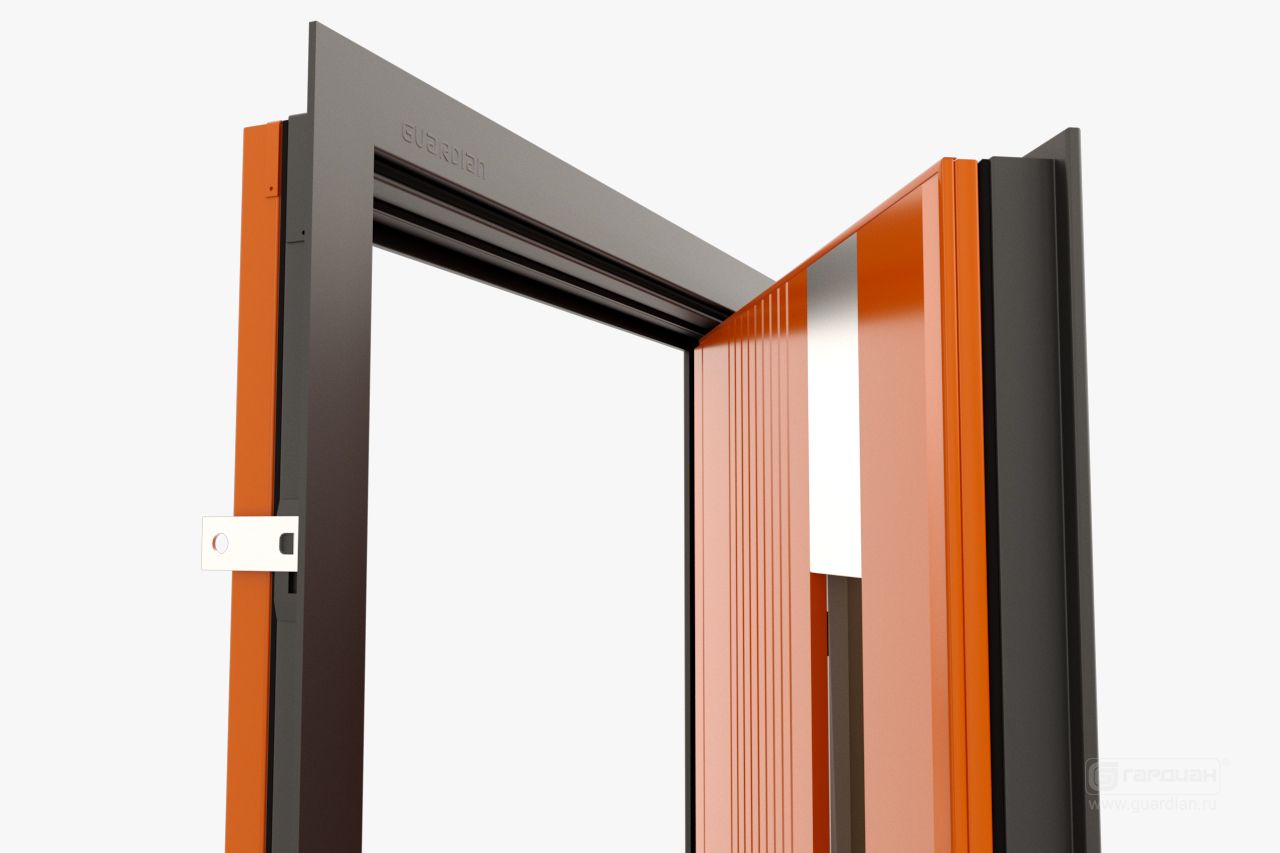 Стальная дверь Thermo 100 Гардиан® – Многоцветная окраска металлической поверхности