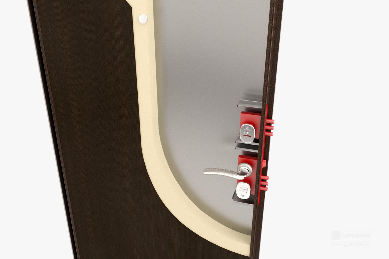 Стальная дверь Фактор К ППУ Гардиан® – Замки 2, 3 и 4 класса взломостойкости