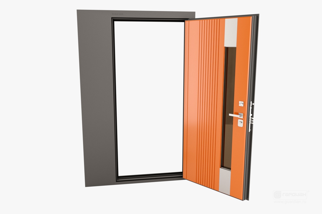Стальная дверь Thermo 100 Гардиан® – Расширение коробки двери полками