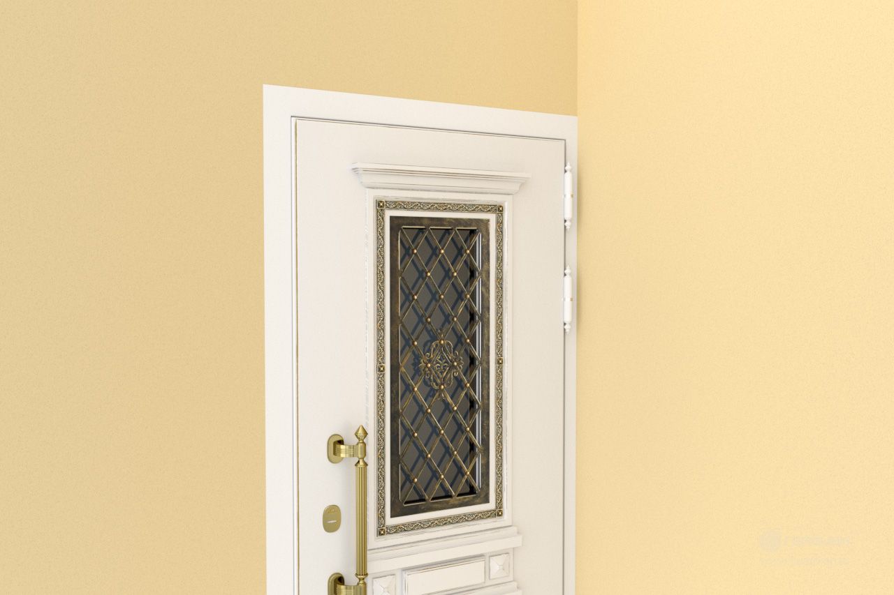 Стальная дверь Дворцовая Гардиан® – Установка смешанным способом