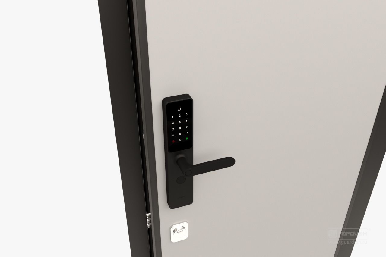 Стальная дверь Smart 70 Гардиан® – Биометрический замок Aqara А100