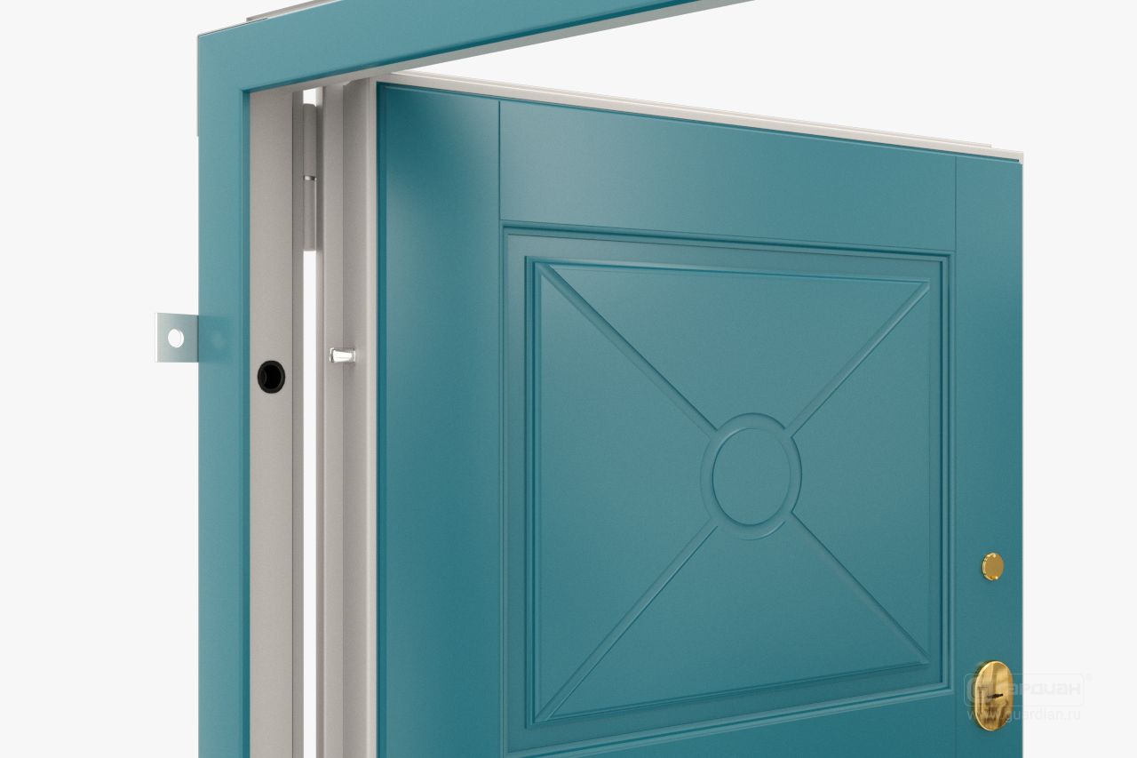 Стальная дверь Simple 90 Гардиан® – Многоцветная окраска металлической поверхности
