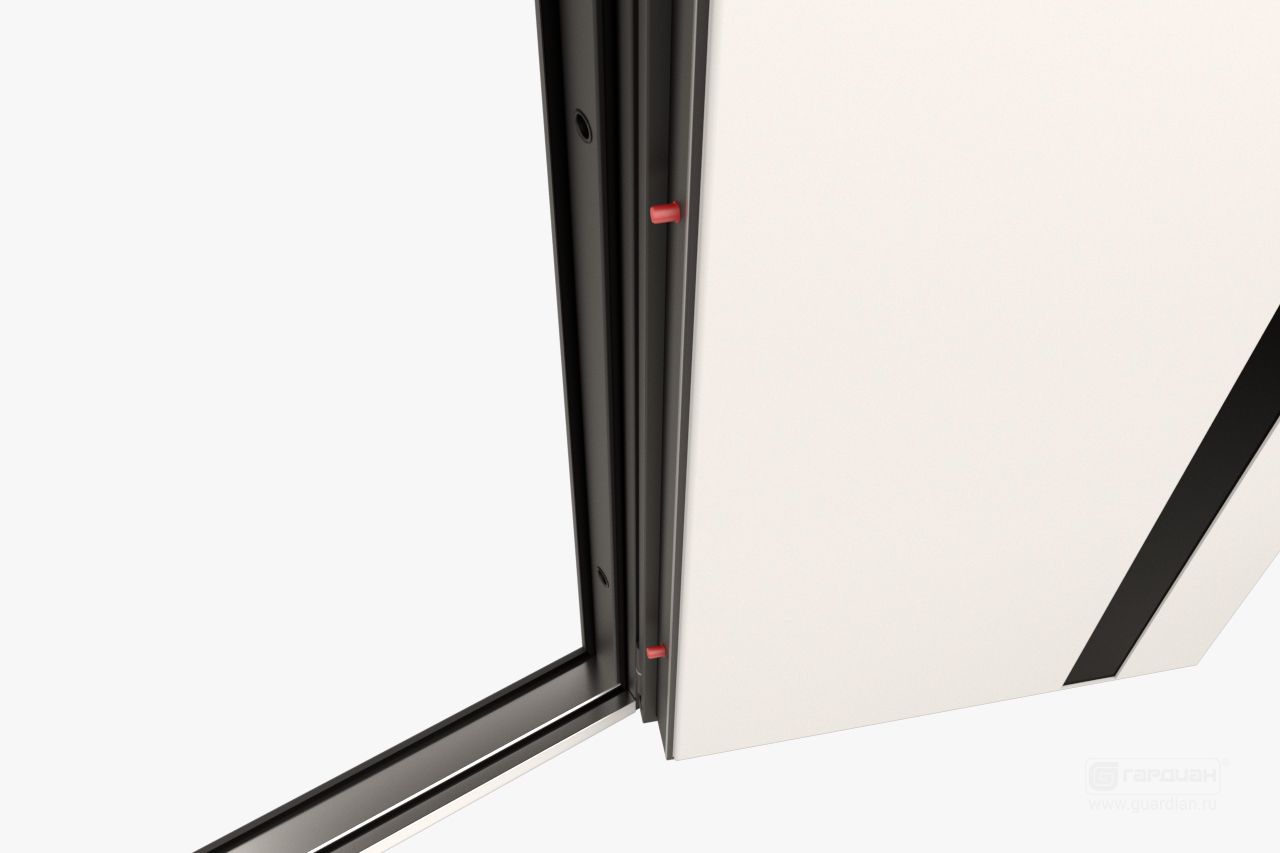 Стальная дверь Smart 90 Гардиан® – Противосъемные фиксаторы (статические ригели)