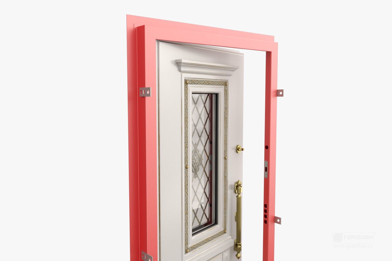 Стальная дверь Дворцовая Гардиан® – Усиленная коробка двери