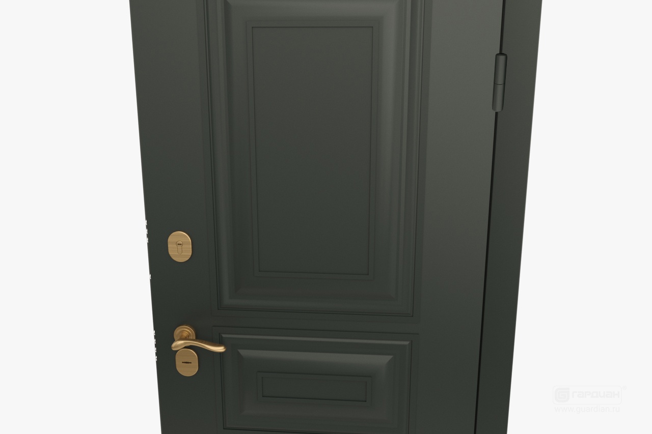 Стальная дверь ДС 10 Гардиан® – Металлическая отделка