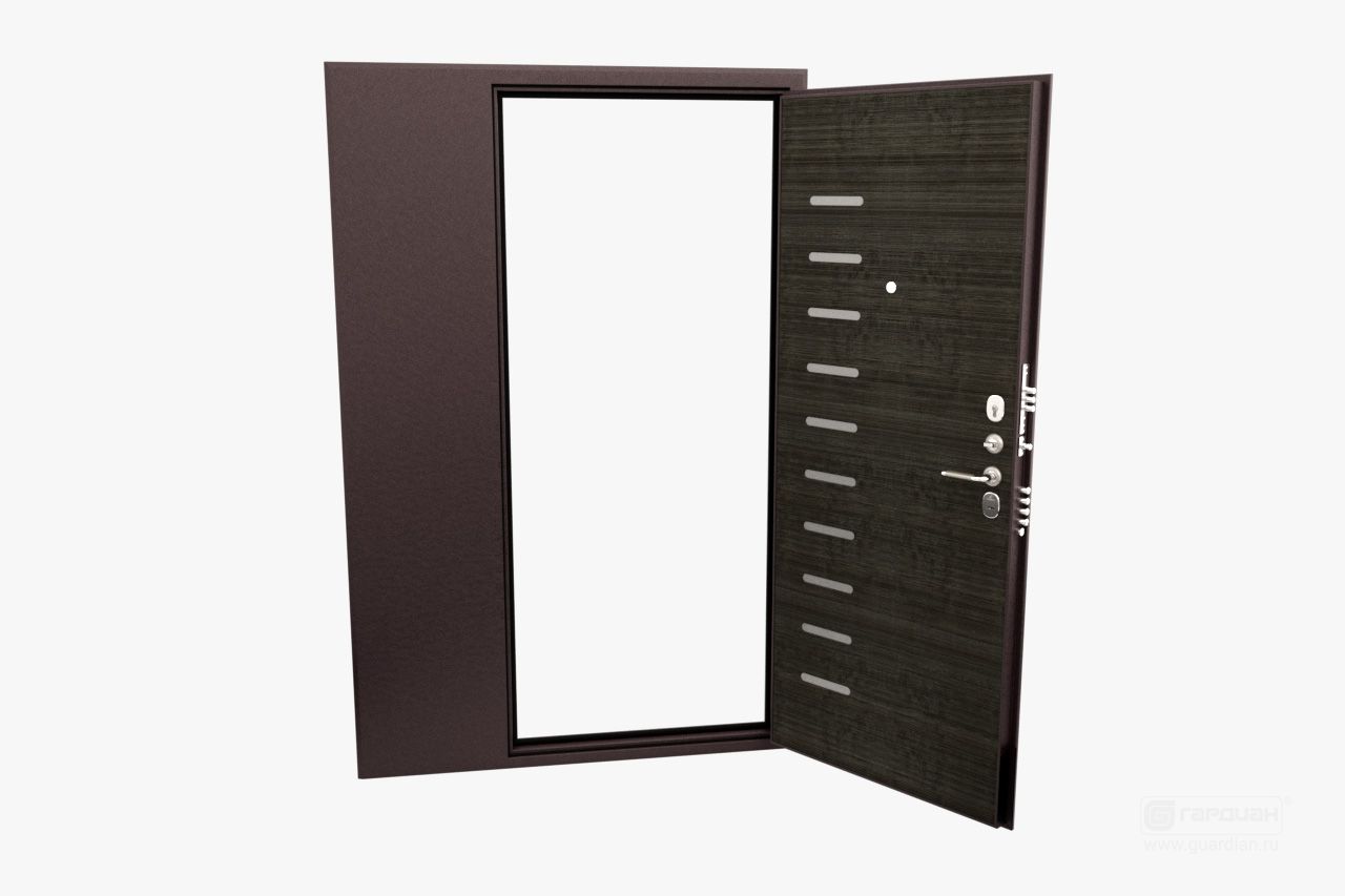 Стальная дверь ДС 3 Гардиан® – Расширение коробки двери полками
