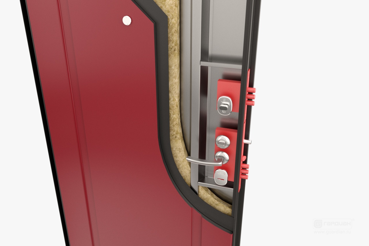 Стальная дверь ДС 2 Гардиан® – Замки 2 и 4 класса взломостойкости