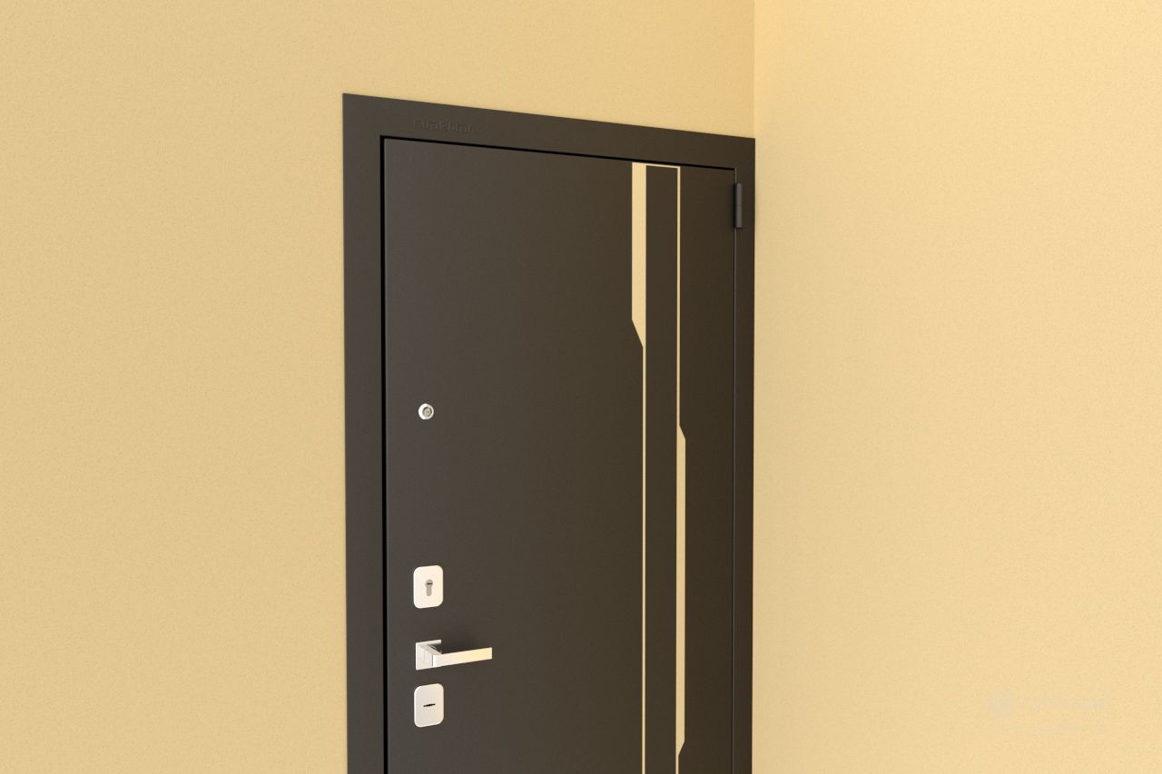 Стальная дверь ДС 9 Гардиан® – Установка смешанным способом