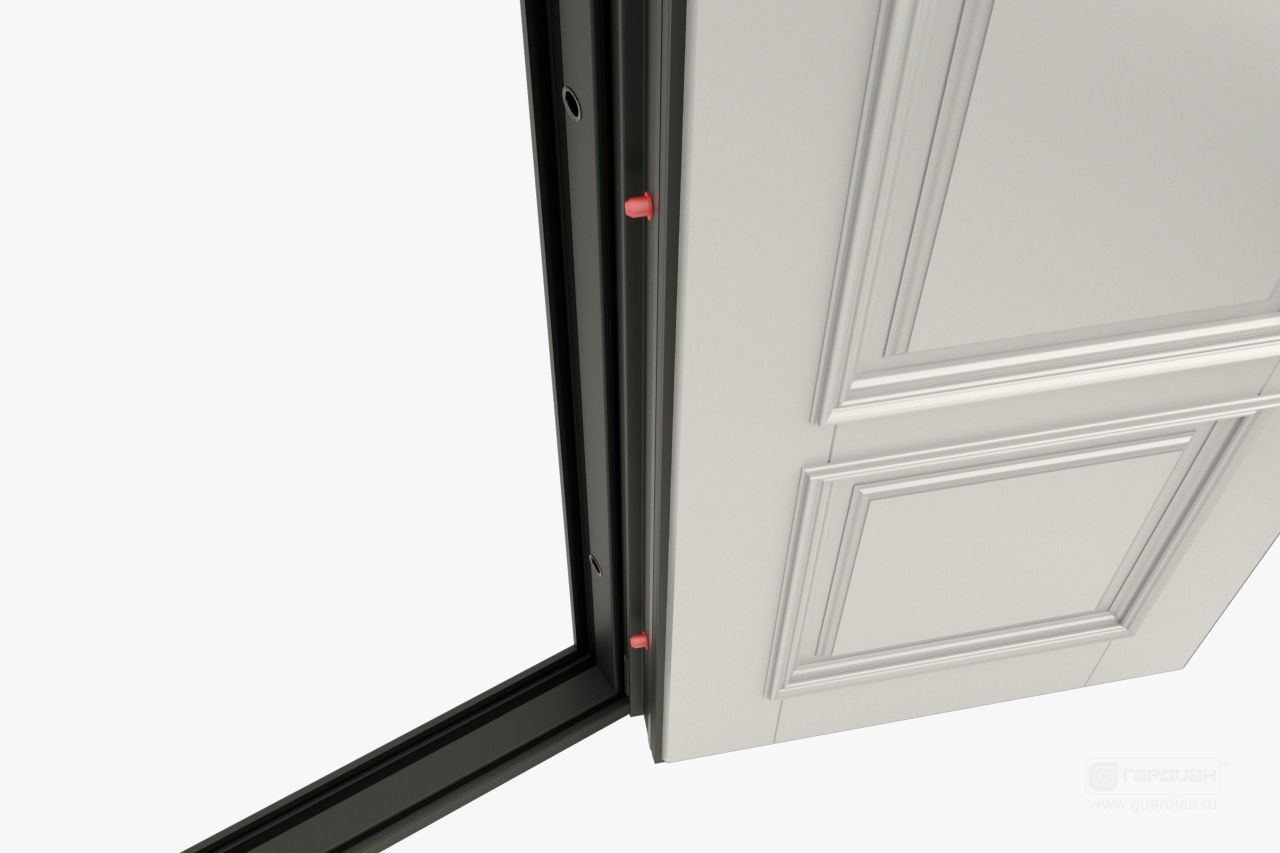 Стальная дверь ДС 10 Гардиан® – Противосъемные фиксаторы (статические ригели)