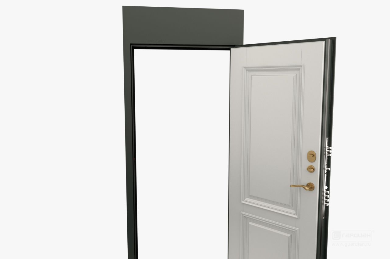 Стальная дверь ДС 10 Гардиан® – Наращивание коробки двери фрамугой