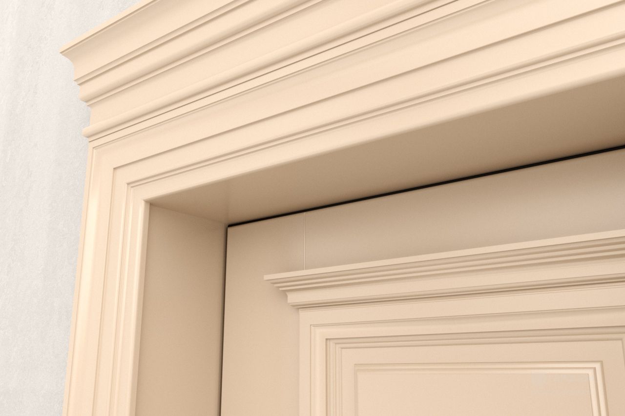 Стальная дверь Experience 90 Гардиан® – Декоративный наличник и доборный брус
