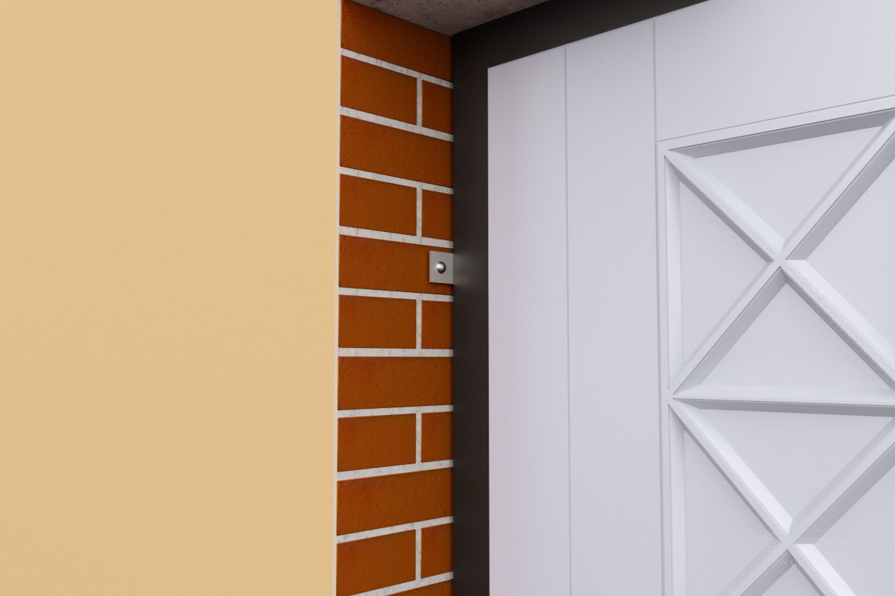 Стальная дверь ДС 7 Гардиан® – Монтаж дверной коробки крепежными пластинами