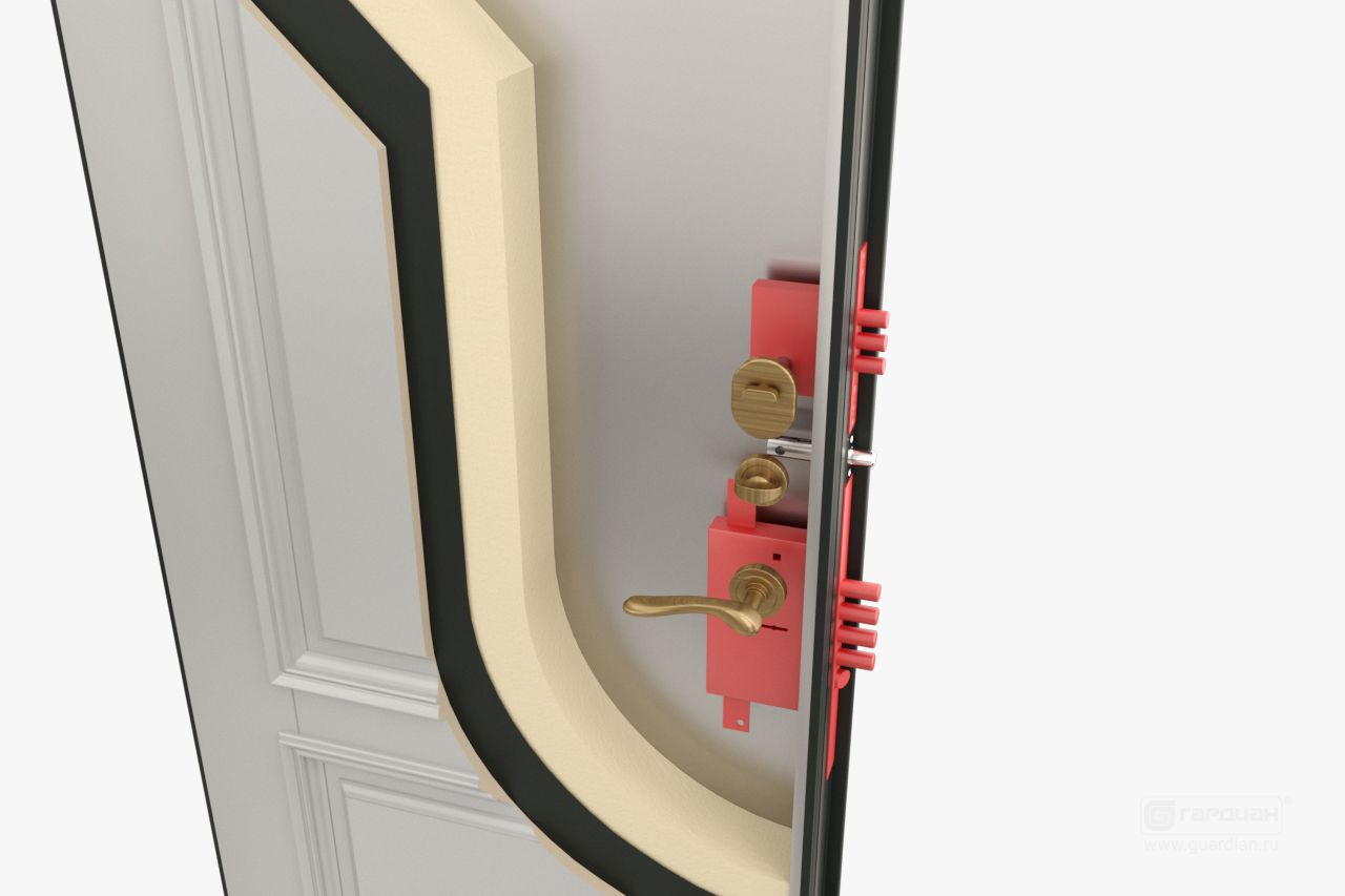 Стальная дверь ДС 10 Гардиан® – Замки 4 класса взломостойкости