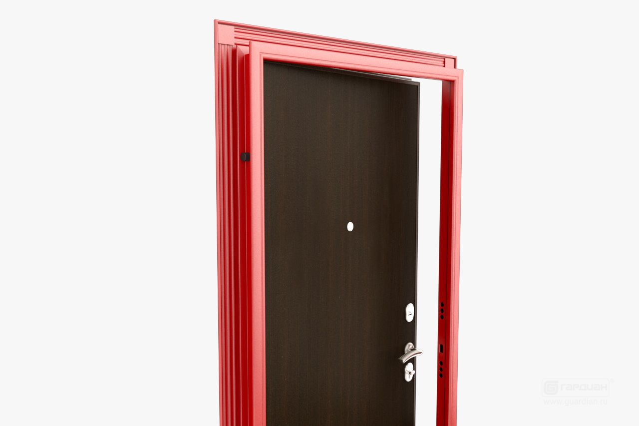 Стальная дверь Фактор К ППУ Гардиан® – Открытая усиленная коробка двери