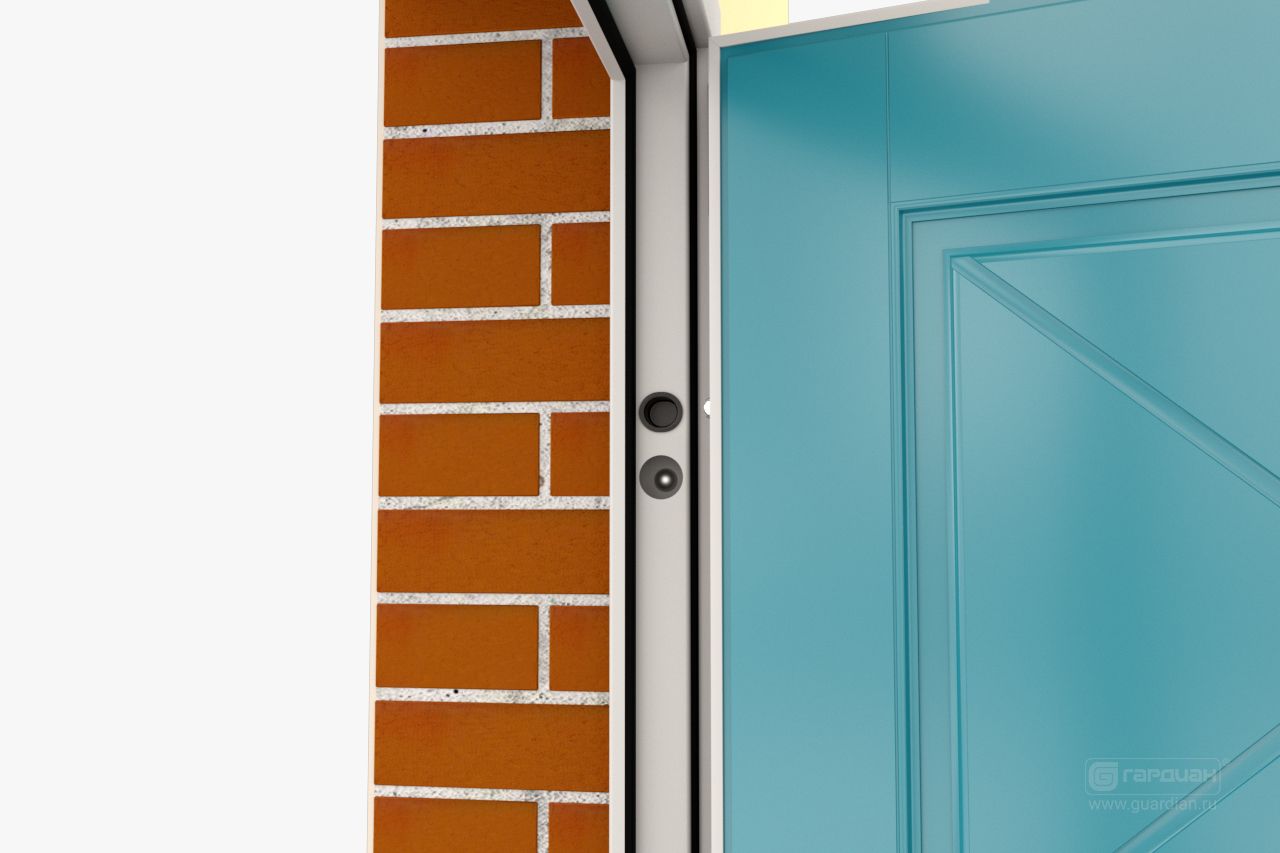 Стальная дверь Simple 90 Гардиан® – Монтаж через дверную коробку