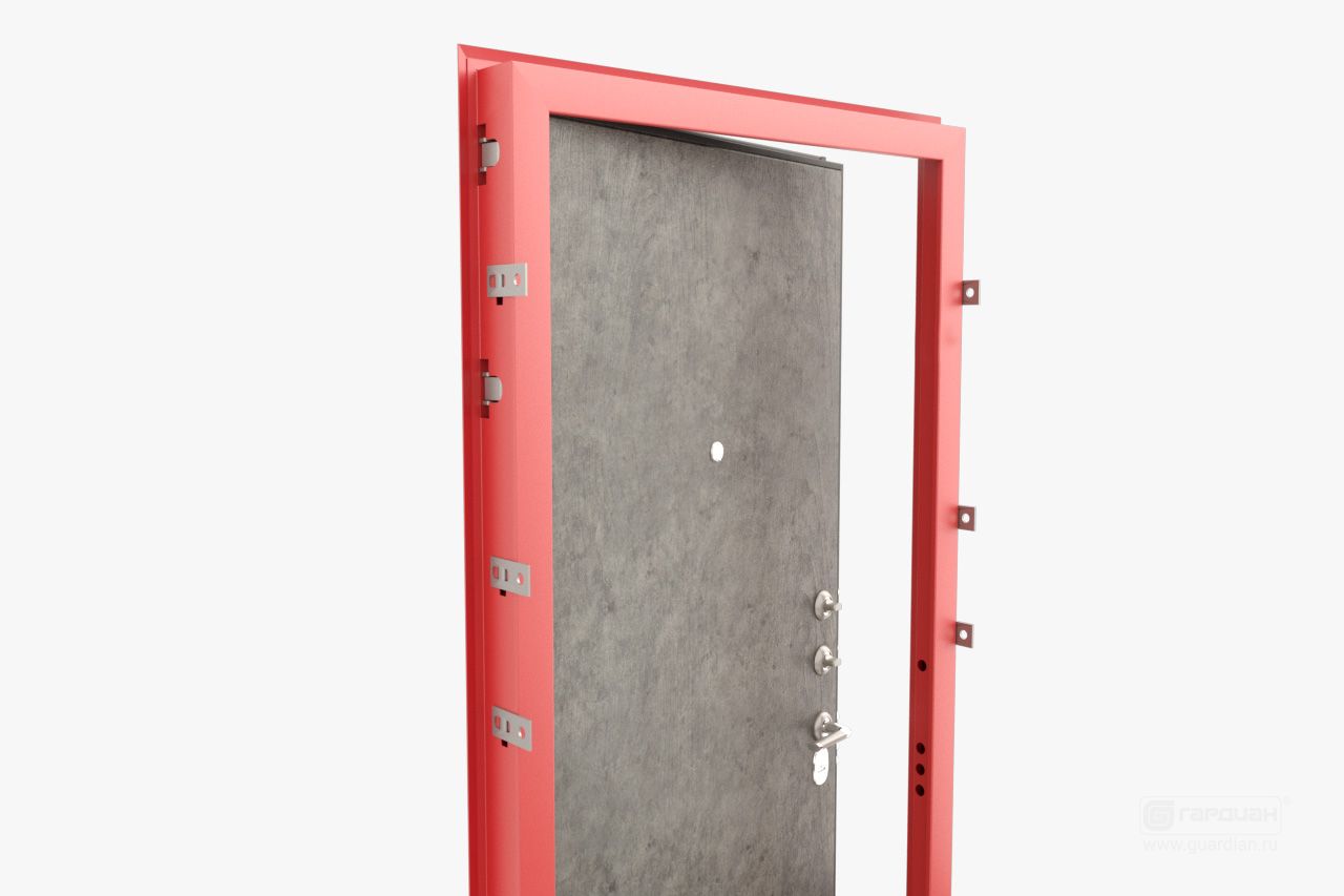 Стальная дверь Стелс 02 Гардиан® – Закрытая усиленная коробка двери