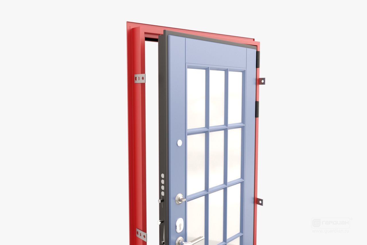 Стальная дверь ДС 7 Гардиан® – Усиленная коробка двери