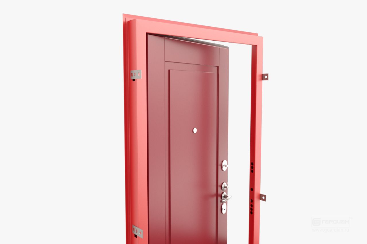 Стальная дверь ДС 2 Гардиан® – Закрытая усиленная коробка двери