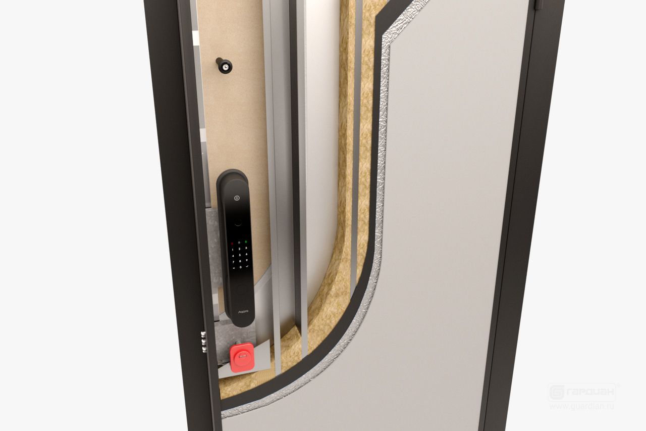 Стальная дверь Smart 70 Гардиан® – Броненакладка