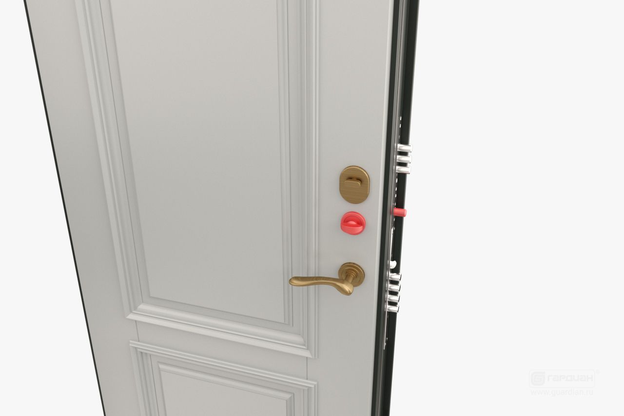 Стальная дверь ДС 10 Гардиан® – Ночная задвижка