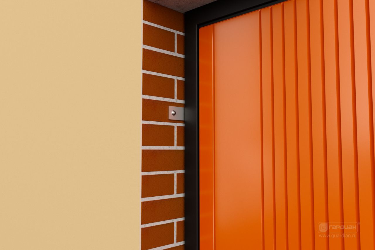 Стальная дверь Thermo 100 Гардиан® – Монтаж дверной коробки крепежными пластинами