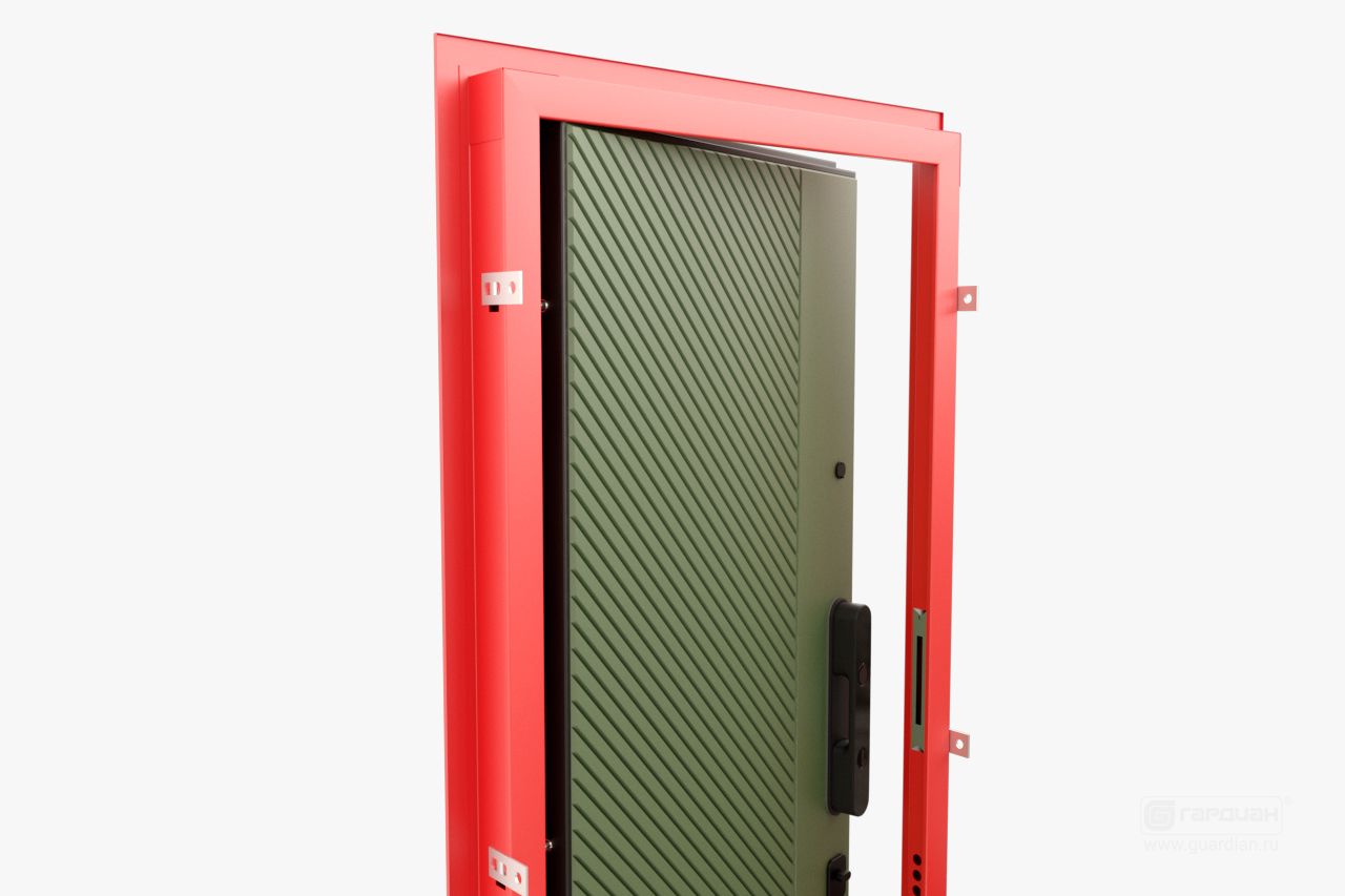 Стальная дверь Smart 70 Гардиан® – Закрытая усиленная коробка двери