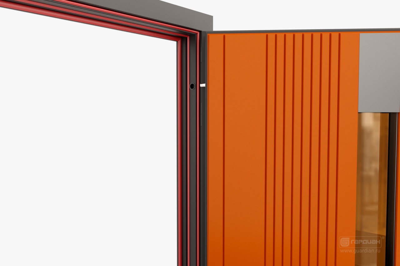 Стальная дверь Thermo 100 Гардиан® – Три контура уплотнителя