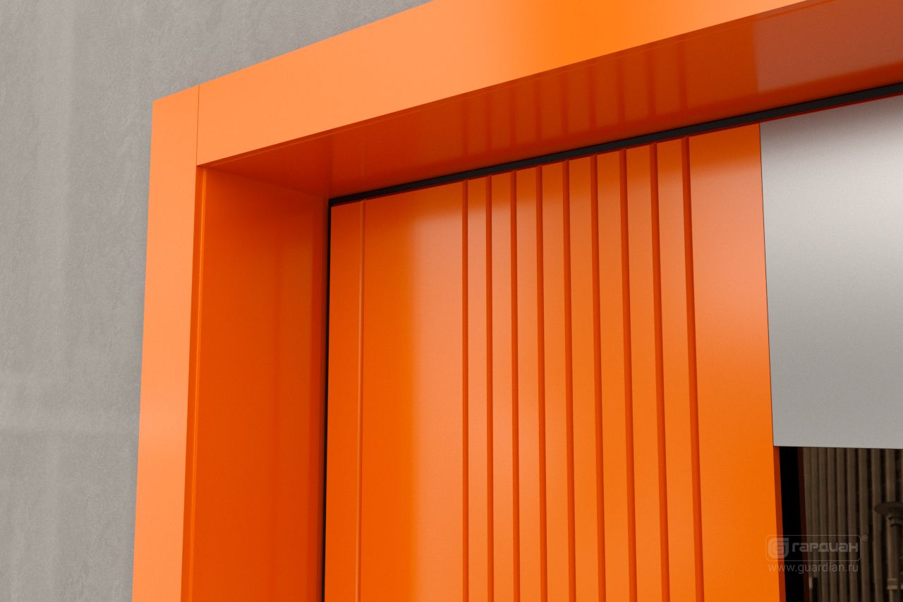 Стальная дверь Thermo 100 Гардиан® – Декоративный наличник и доборный брус